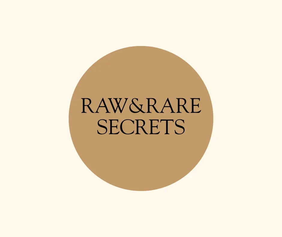 Social media management and content creation for Raw & Rare Secrets by The Social Magas