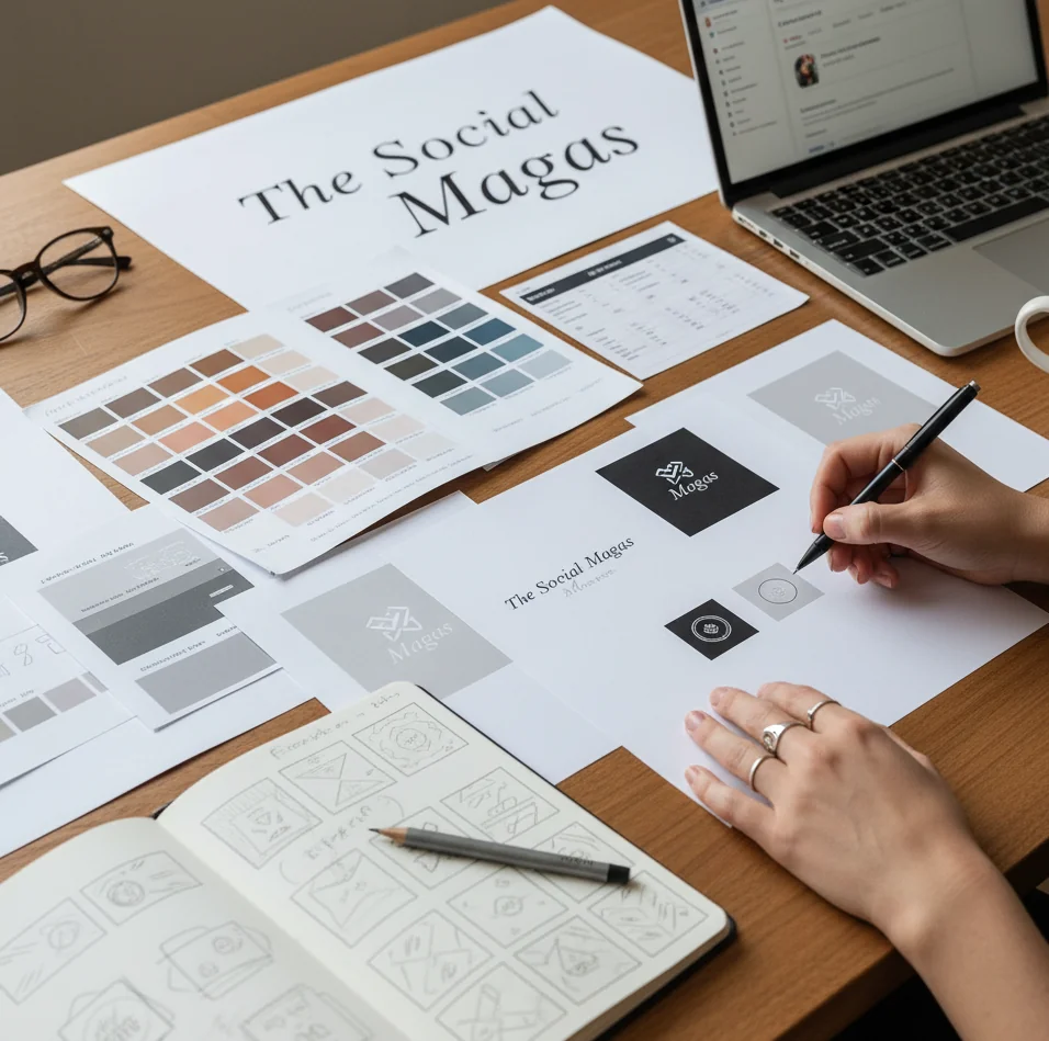 Brand identity and visual design services by The Social Magas